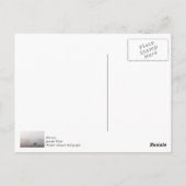 Foggy Grazing Postkarte (Rückseite)