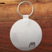 Foggy Grazing Schlüsselanhänger (Vorderseite)