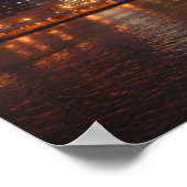 Foggy in Chicago Poster (Ecke)