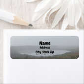 Foggy Inlet Pond Foto Beach Landschaft Morgennebel (Insitu)