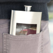 Foggy Lighthouse Flachmann (Beispiel)