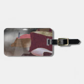 Foggy Lighthouse Gepäckanhänger (Vorderseite horizontal)