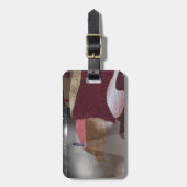 Foggy Lighthouse Gepäckanhänger (Vorderseite vertikal)