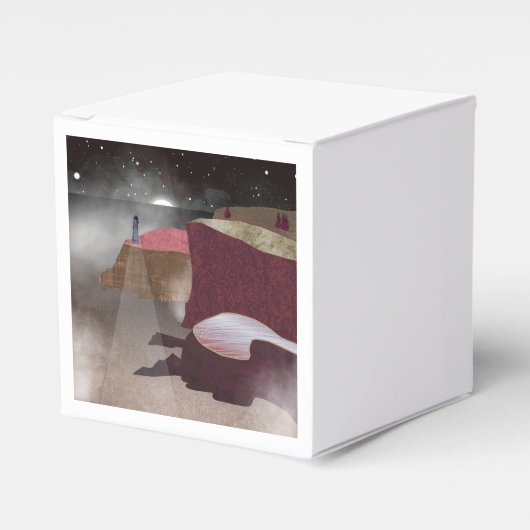 Foggy Lighthouse Geschenkschachtel (Vorderseite)