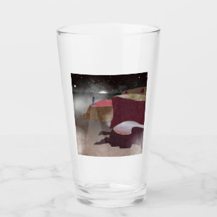 Foggy Lighthouse Glas