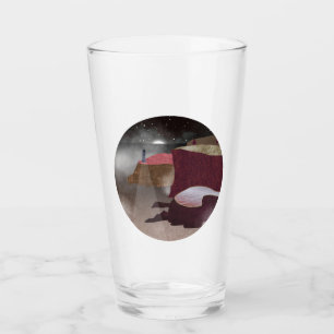 Foggy Lighthouse Glas