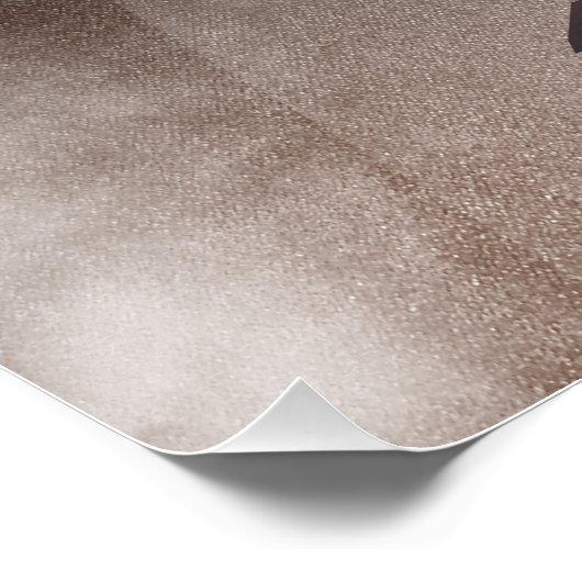 Foggy Lighthouse Poster (Ecke)