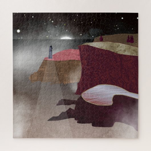Foggy Lighthouse Puzzle (Vertikal)