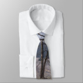 Foggy Meadow Neck Tie Krawatte (Gebunden)
