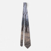 Foggy Meadow Neck Tie Krawatte (Rückseite)