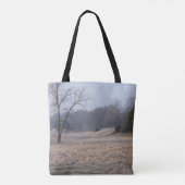 Foggy Meadow Tasche (Rückseite)