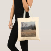 Foggy Meadow Tragetasche (Vorderseite (Produkt))