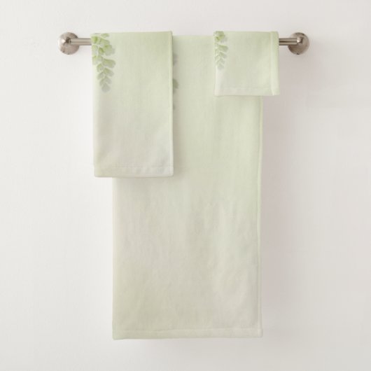 Foggy Morning / Elegant Badhandtuch Set (Insitu)