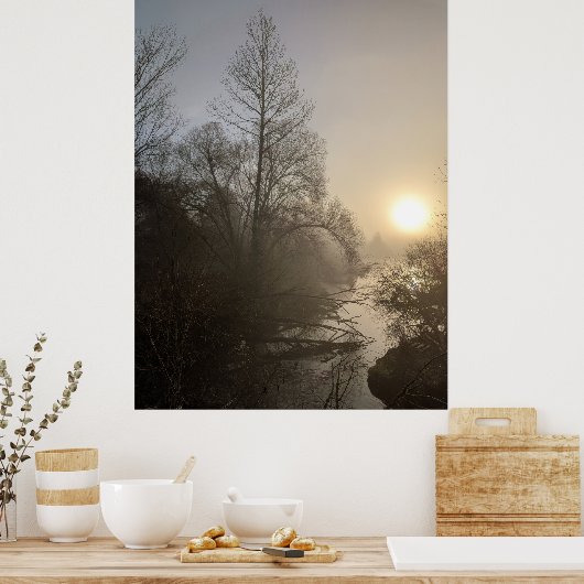 Foggy Morning HG Poster (Küche)