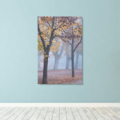 Foggy Morning im Dom Park Leinwanddruck (Insitu (Holzboden))