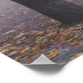 Foggy Morning im Dom Park Poster (Ecke)
