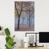 Foggy Morning im Dom Park Poster (Heimbüro)
