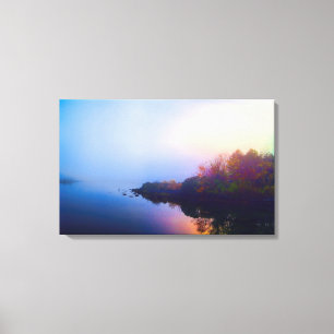 Foggy Morning Leinwanddruck