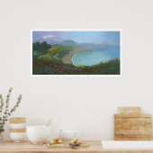 Foggy Morning on Bluffs Poster (Küche)