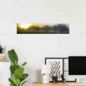 Foggy Morning Panoramic Poster (Heimbüro)
