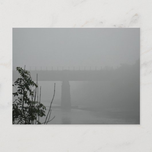 Foggy Morning Postkarte (Vorderseite)