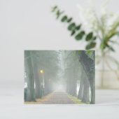 Foggy Morning Postkarte (Stehend Vorderseite)