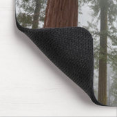 Foggy Morning & Spring Snow unter Riesenreihenfolg Mousepad (Ecke)