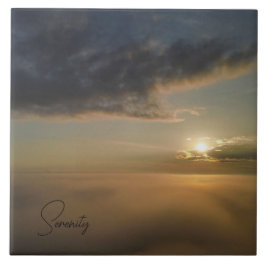 Foggy Morning Sunrise Fliese