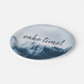 Foggy Mountain Plate Pappteller (Schrägansicht)