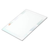 Foggy Mountain View Notizblock (angewinkelt)