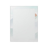 Foggy Mountain View Notizblock (Rotiert)