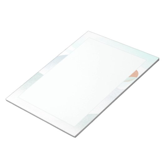 Foggy Mountain View Notizblock (angewinkelt)