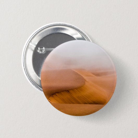 Foggy Namib Desert Button (Vorne & Hinten)