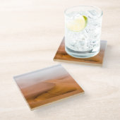 Foggy Namib Desert Glasuntersetzer (Schrägansicht)