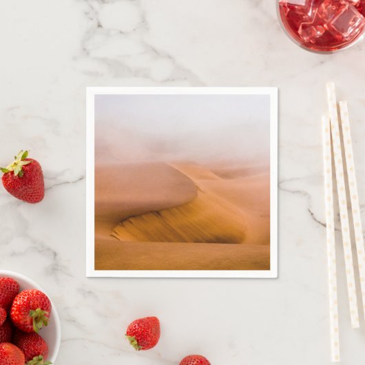 Foggy Namib Desert Serviette (Beispiel)