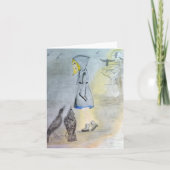 Foggy Night Dankeskarte (Vorderseite)