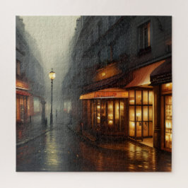 Foggy Night im Buchverkäufer's Shop Puzzle