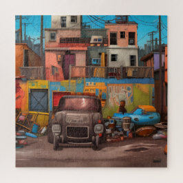 Foggy Night im Buchverkäufer's Shop Puzzle