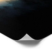 Foggy Northwest Sonnenaufgang Poster (Ecke)