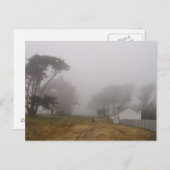Foggy Point Reyes Postcard Postkarte (Vorne/Hinten)