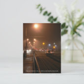 Foggy San Francisco.. Postkarte (Stehend Vorderseite)