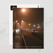 Foggy San Francisco.. Postkarte (Vorne/Hinten)
