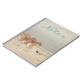 Foggy Seashore Notizblock (Linke Seite)