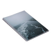 Foggy Shoreline Ocean Waves Notebook Notizblock (Rechte Seite)
