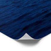 Foggy South Pier Lighthouse Poster (Ecke)