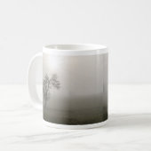 Foggy Sternexplosion Baum Landschaft Kaffeewelt Ta Kaffeetasse (Vorderseite Links)
