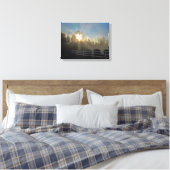 Foggy Sunrise Leinwanddruck (Insitu (Schlafzimmer))