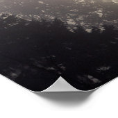 Foggy Sunrise Poster (Ecke)