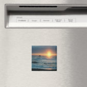 Foggy Sunset/Seascape....... Magnet (In Situ (Geschirrspüler))