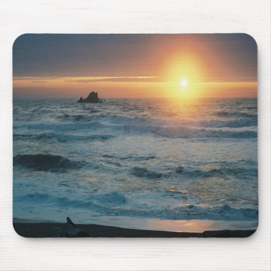 Foggy Sunset/Seascape...... Mousepad (Vorne)